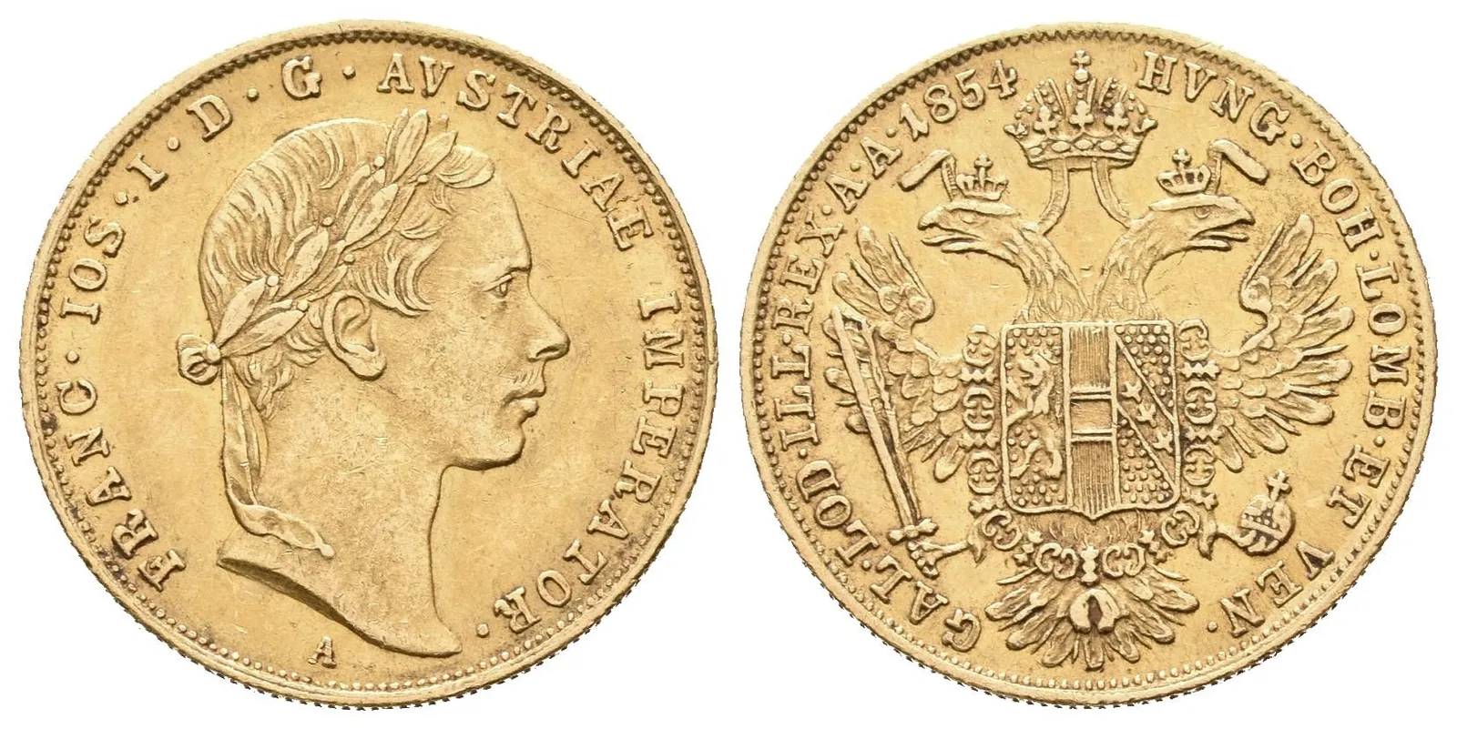 Dukát 1854 A
