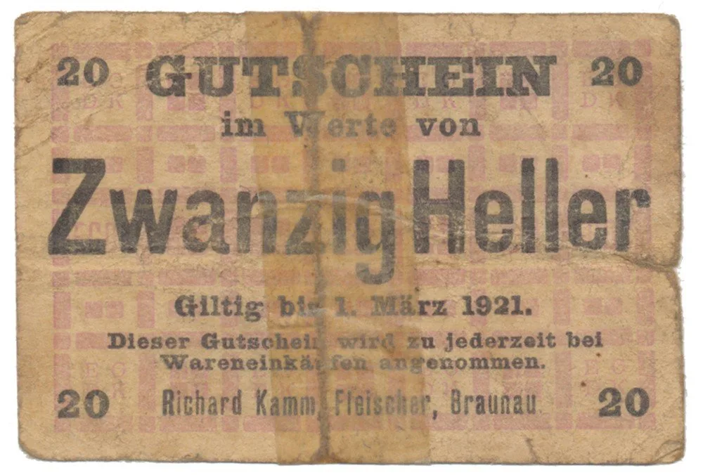 Nouzovky české od roku 1914 — 1