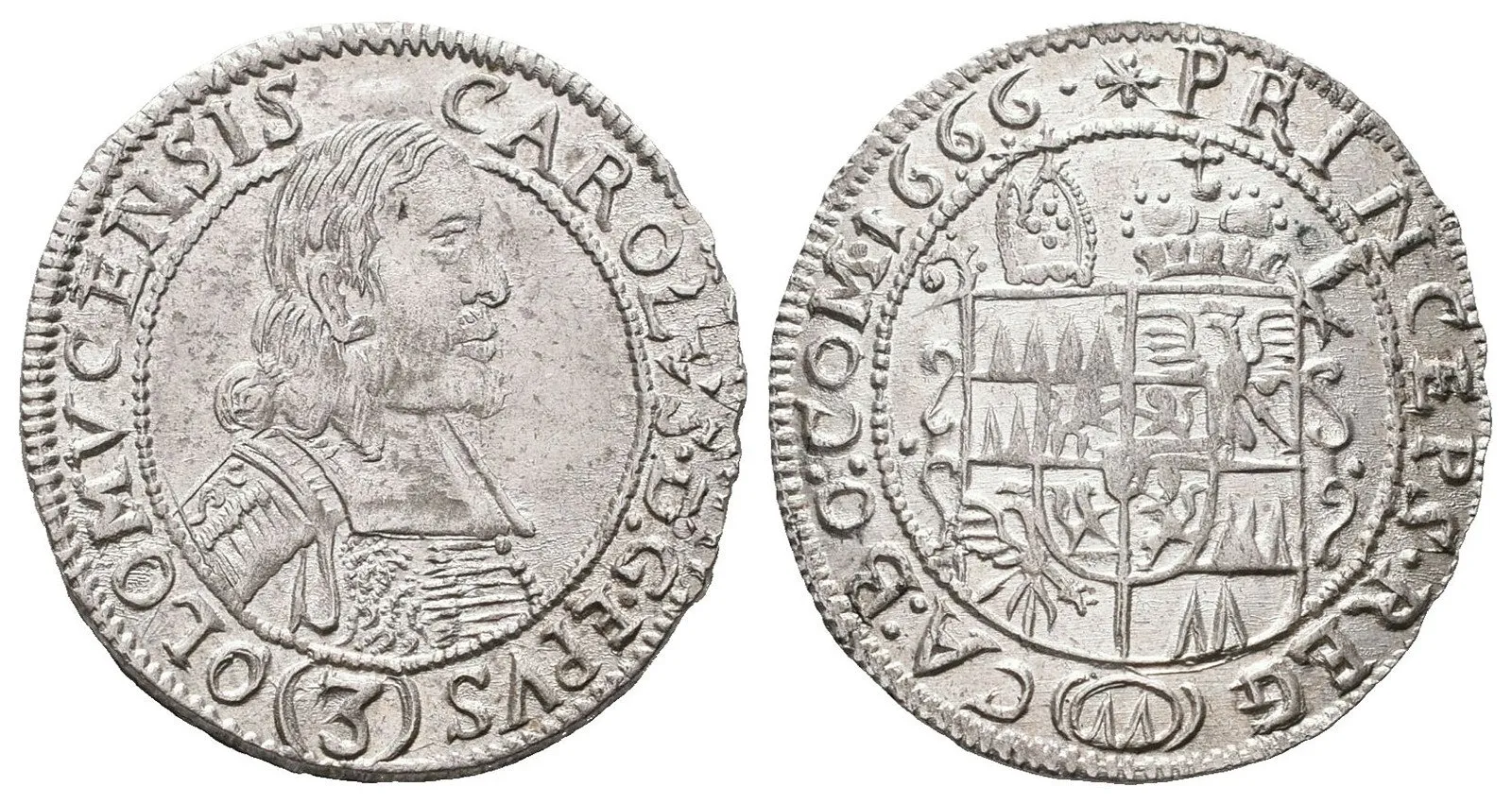 Olomouc - biskupství, Karel II. Liechtenstein, 1664 - 1695 — 1