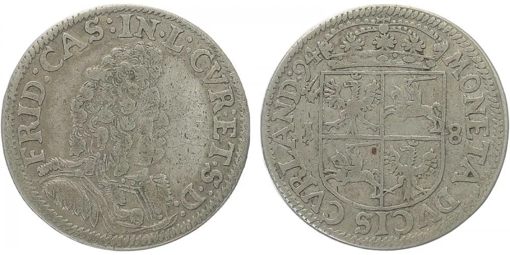 Pobaltí, Kurlandsko, Friedrich Kazimir Kettler, 1682 - 1698 — 1