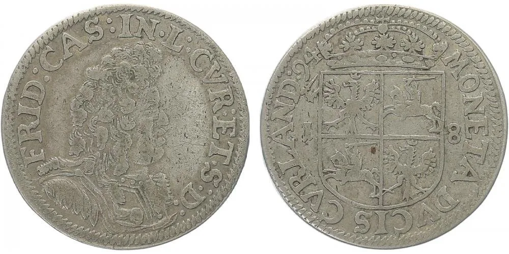 Pobaltí, Kurlandsko, Friedrich Kazimir Kettler, 1682 - 1698 — 1
