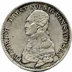 Sasko, Friedrich August III./I., 1763 - 1827 — 1