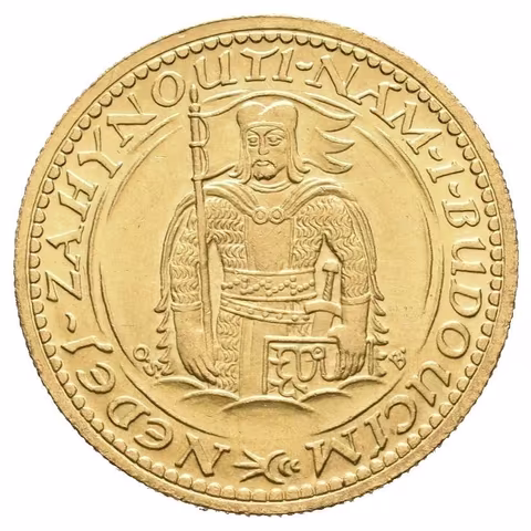 Dukát 1933 (raženo 57597 ks), zcela nep. hr.