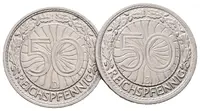 Výmar, 50 Reichspfennig 1928 D, J - fotografie 2