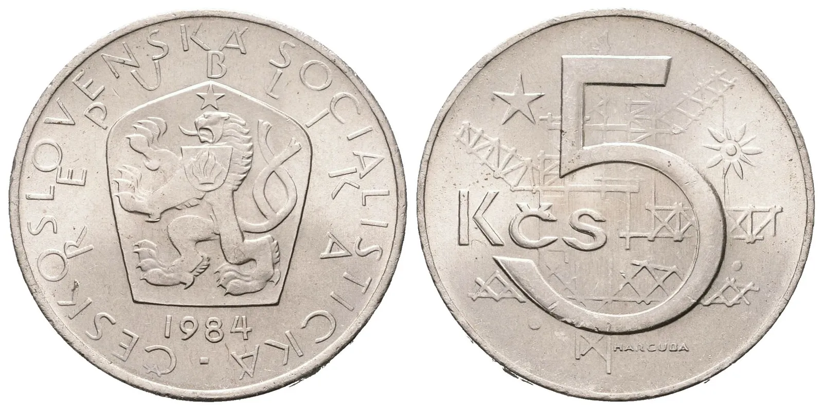 5 Koruna 1984