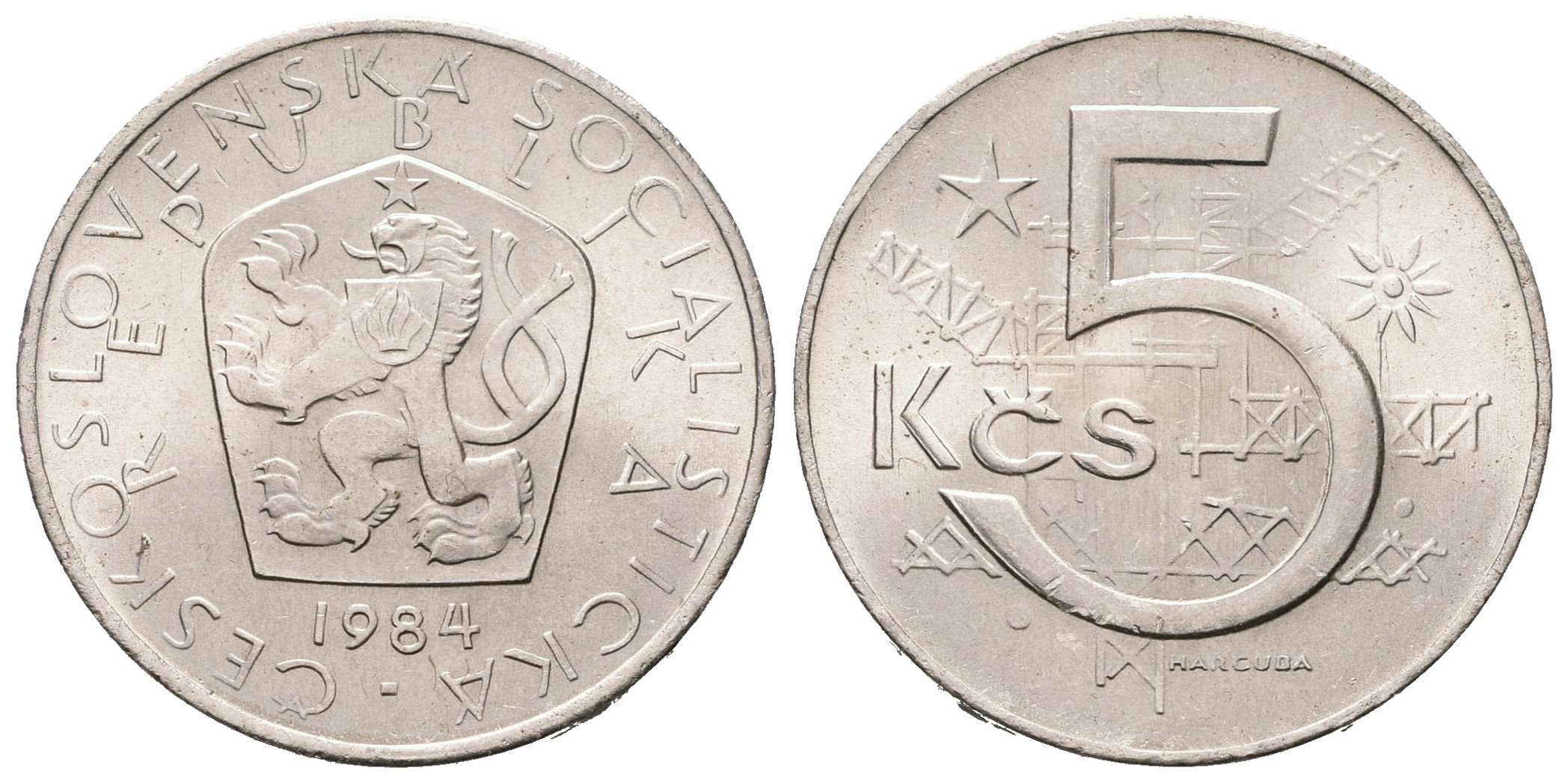 5 Koruna 1984