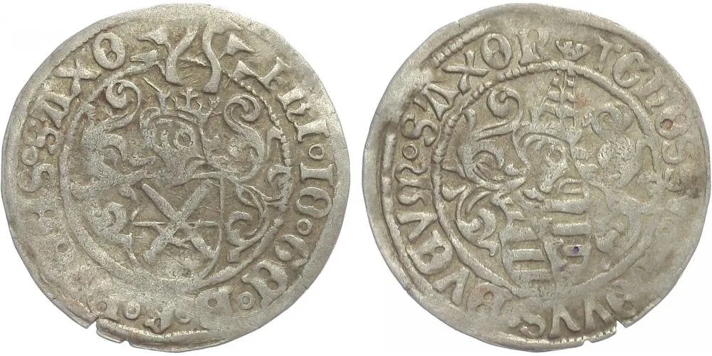 Sasko, Friedrich III., Johann a Georg, 1507 - 1525 — 1