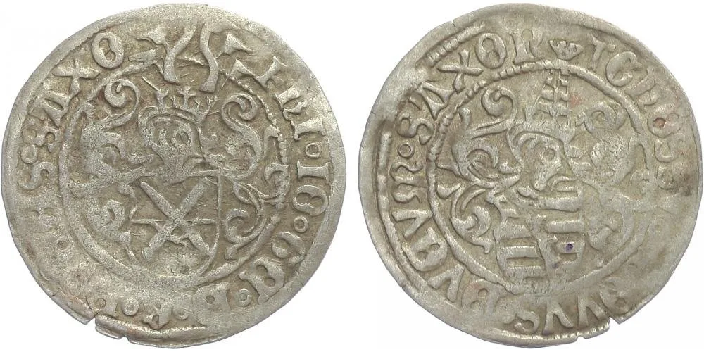 Sasko, Friedrich III., Johann a Georg, 1507 - 1525 — 1