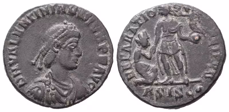 Valentinian II., maiorina, Siscia, RIC IX 26b