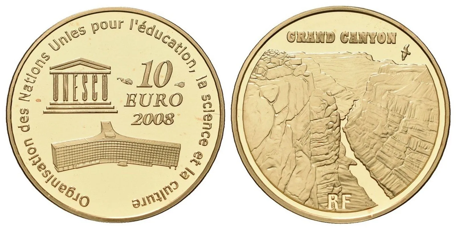 Francie, 10 Euro 2008 - Grand Canyon