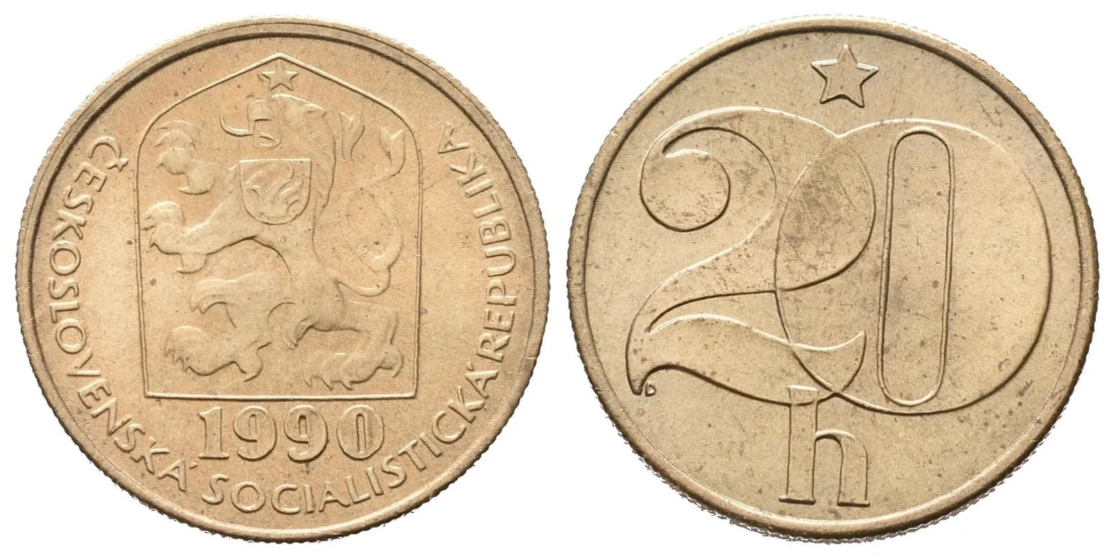 20 Haléř 1990