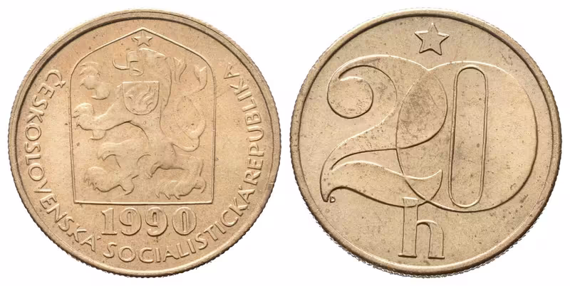20 Haléř 1990