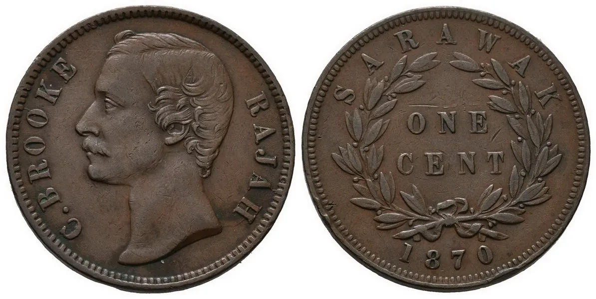 Sarawak, Charles J. Brooke Rajah, 1868 - 1917 — 1