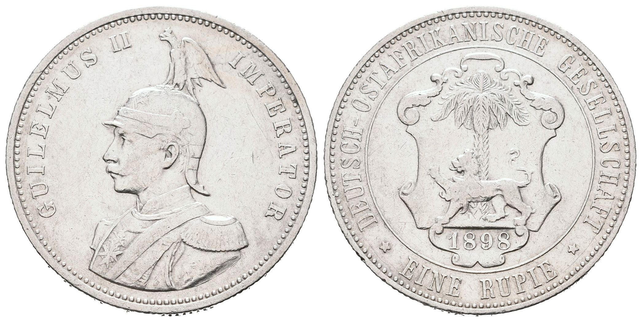 Německá východní Afrika, 1 Rupie 1898