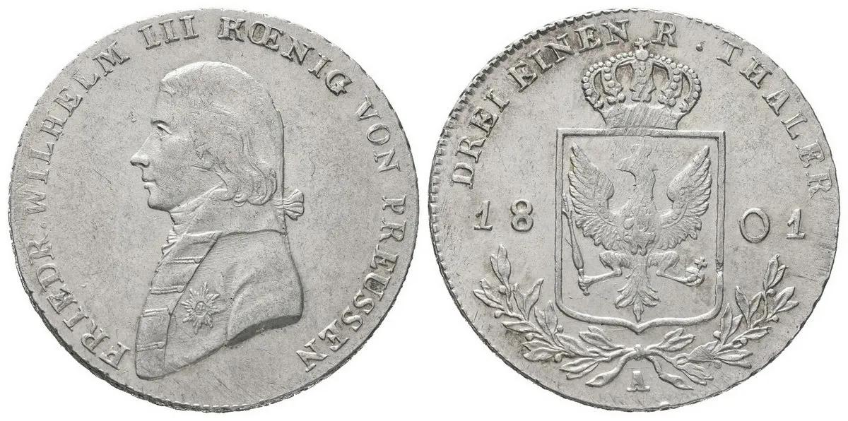 Prusko, Friedrich Wilhelm III., 1797 - 1840 — 1