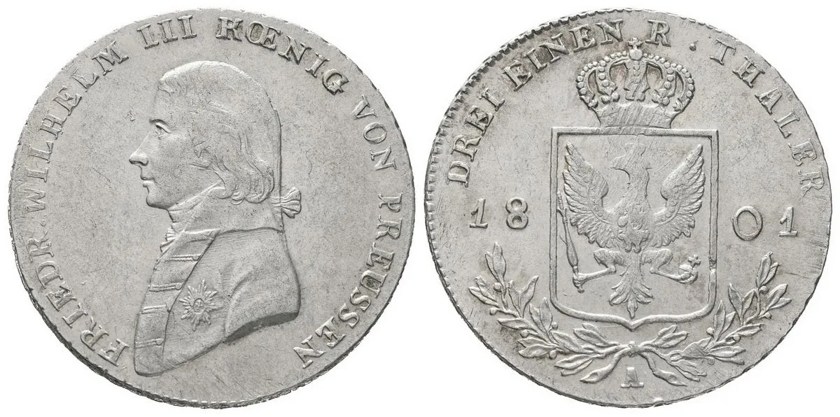 Prusko, Friedrich Wilhelm III., 1797 - 1840 — 1