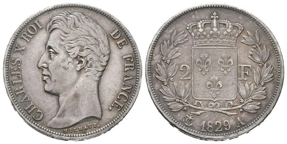 Francie, Charles X., 1824 - 1830 — 1