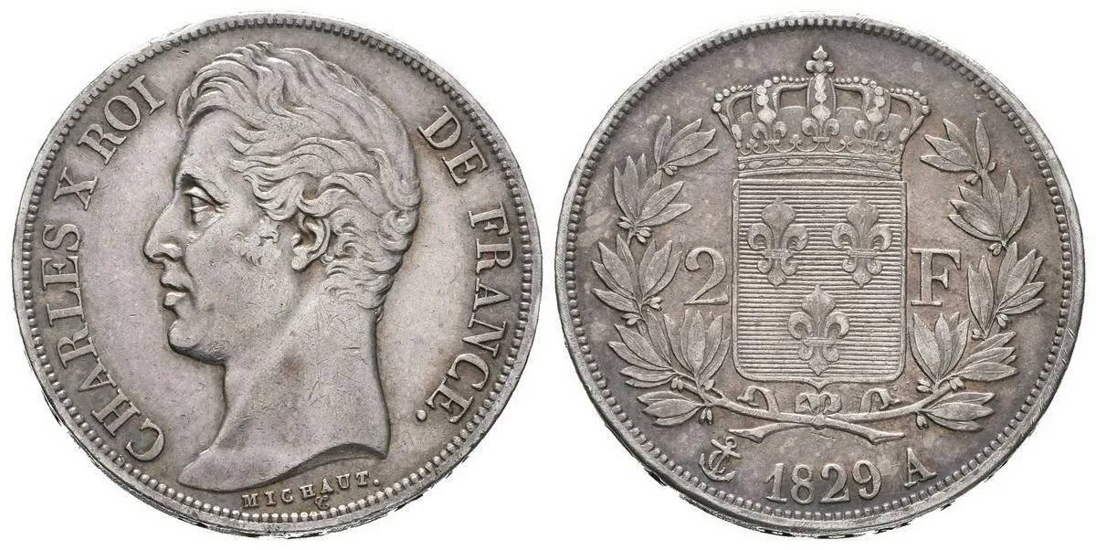 Francie, Charles X., 1824 - 1830 — 1