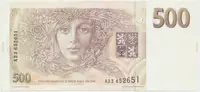 Česká republika, 500 Koruna 1993, série A, tisk Anglie, Hej..CZ10a1