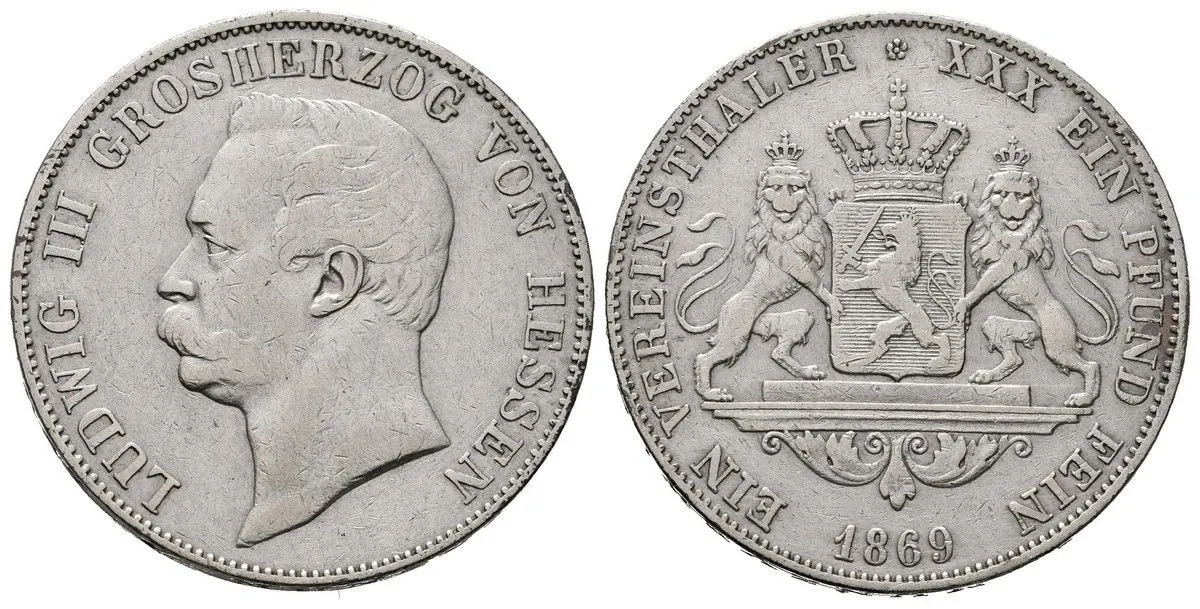 Hessen - Darmstadt, Ludwig III., 1848 - 1877 — 1