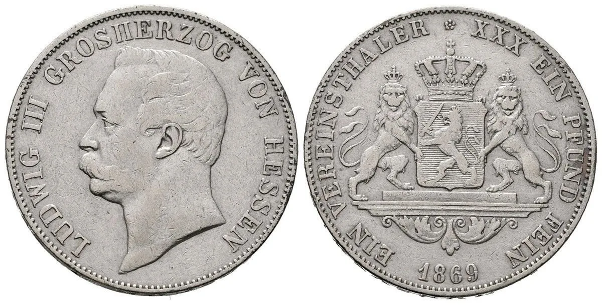 Hessen - Darmstadt, Ludwig III., 1848 - 1877 — 1