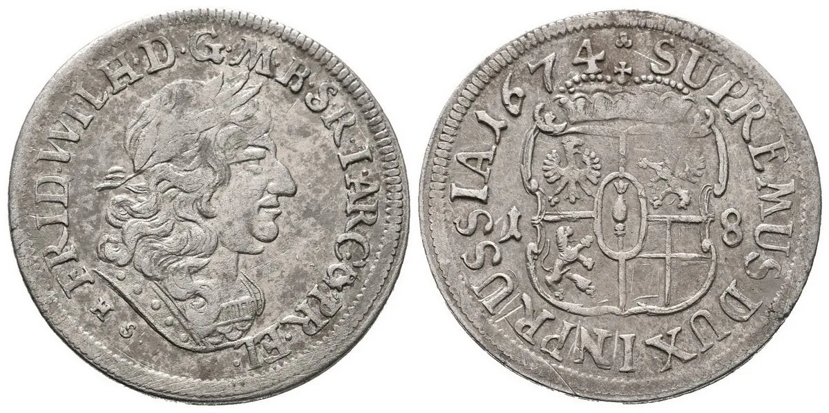 Brandenburg - Preussen, Friedrich Wilhelm, 1640 - 1688 — 1