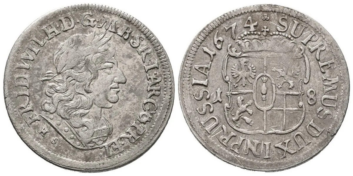 Brandenburg - Preussen, Friedrich Wilhelm, 1640 - 1688 — 1