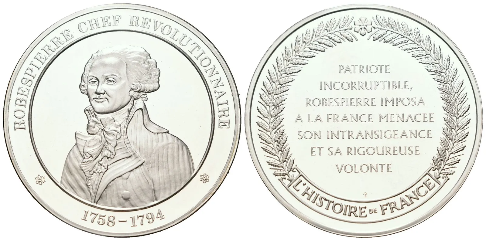 Francie - AR Medaile b.l. - Robespierre