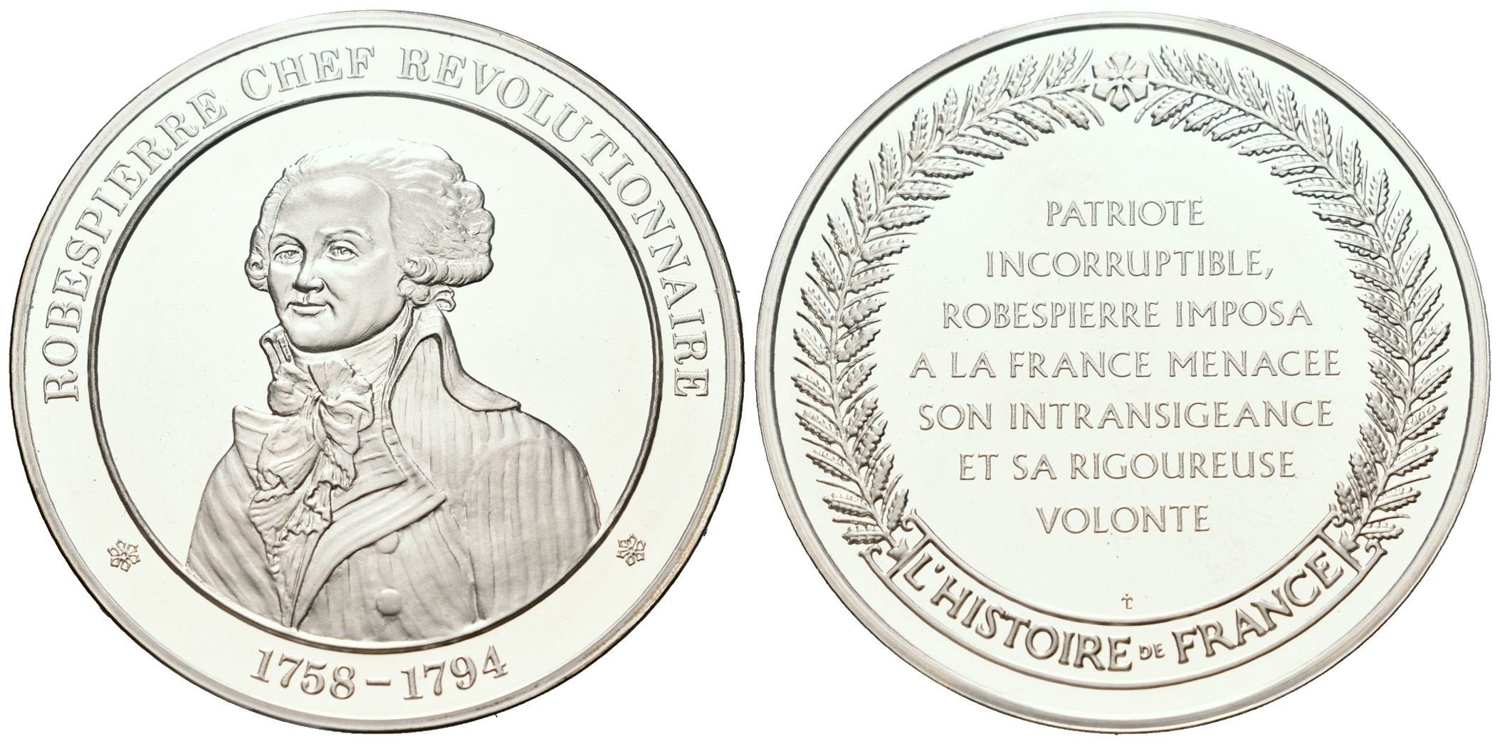 Francie - AR Medaile b.l. - Robespierre