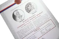 Stříbrná investiční medaile - Bedřich Smetana - Ag 29 g - 999/1000 + Certifikát - fotografie 2