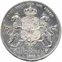 Švédsko, Carl XV. Adolf, 1859 - 1872 — 2