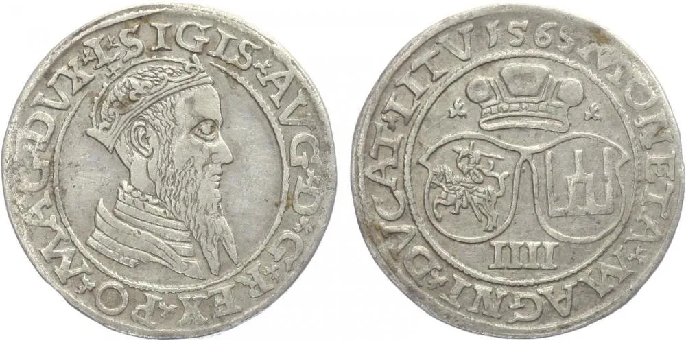 Polsko, Zikmund II. August, 1548 - 1572 — 1