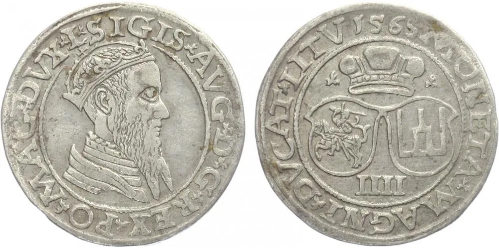 Polsko, Zikmund II. August, 1548 - 1572 — 1