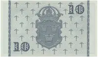 Švédsko, 10 Kronor 1955, modrý číslovač, P.43c - fotografie 2