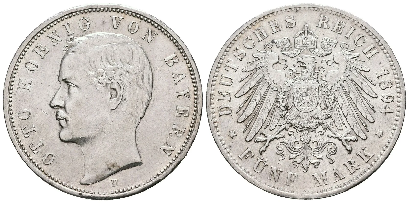 Bavorsko, 5 Marka 1894