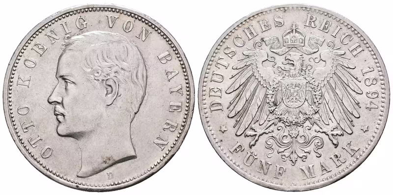 Bavorsko, 5 Marka 1894
