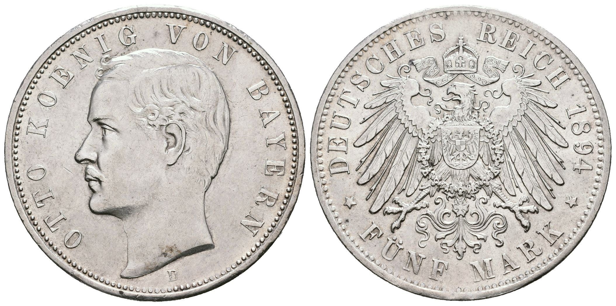 Bavorsko, 5 Marka 1894