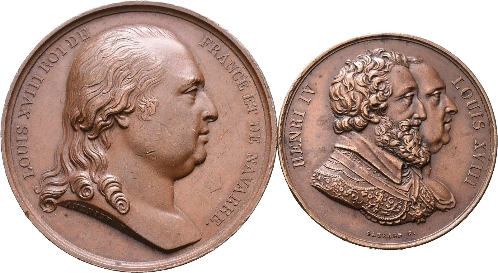 Francie, Louis XVIII., 1814/1815 - 1824 — 1