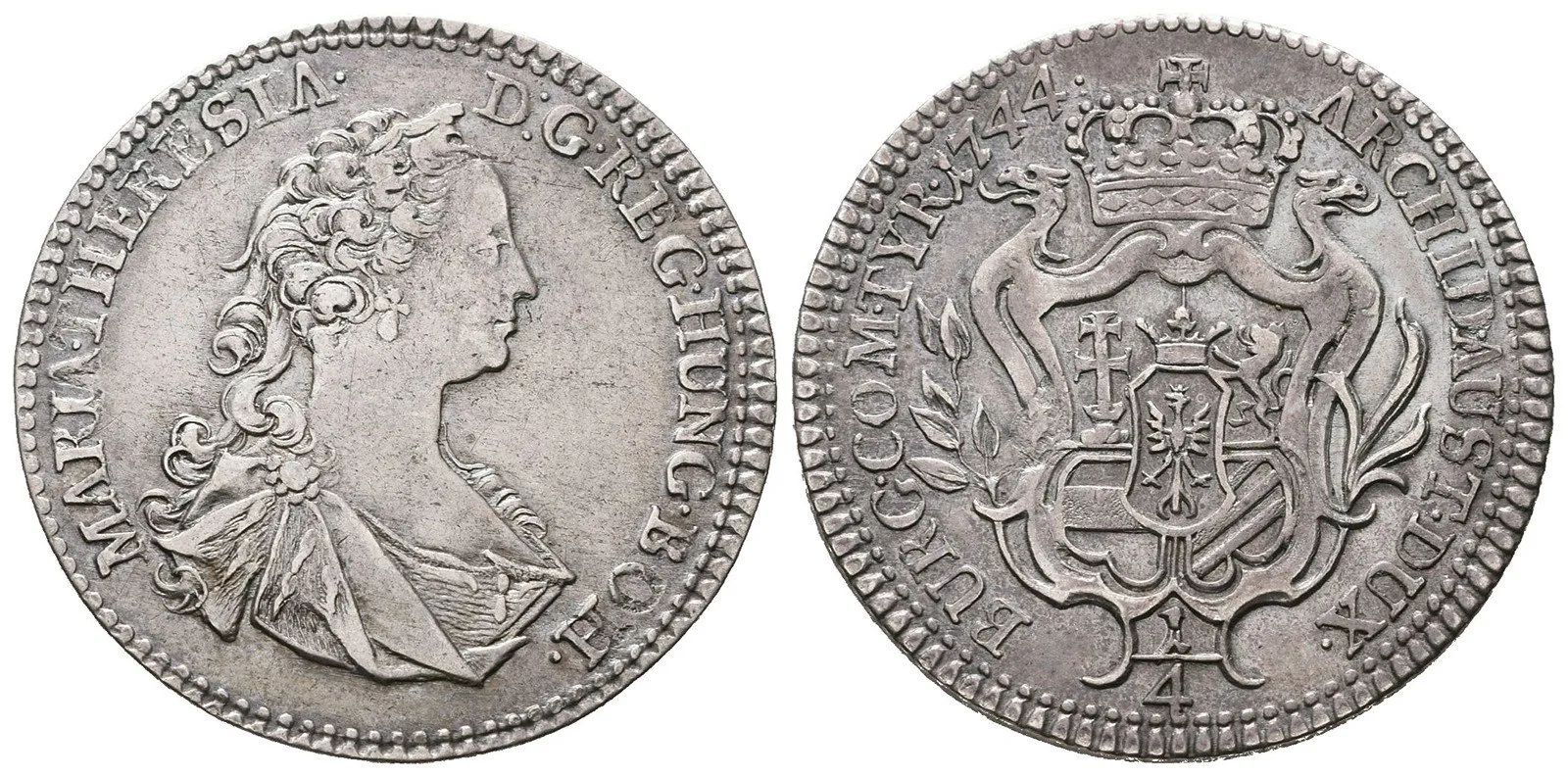 Marie Terezie, 1740 - 1780 — 1