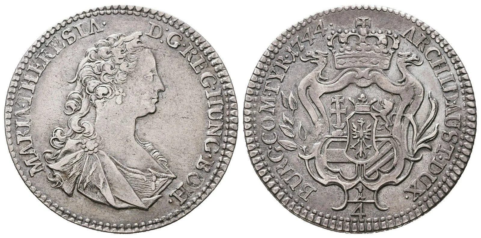 Marie Terezie, 1740 - 1780 — 1
