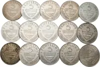 Rakousko, 5 Schilling 1960 - 1968