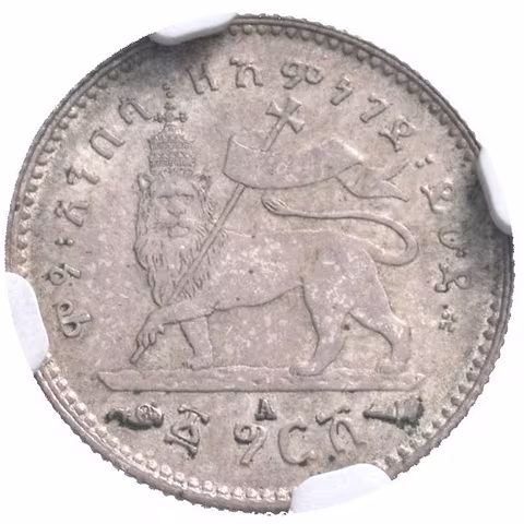 Gersh 1895 A, KM.12, certifikace NGC, hodnocení MS 63, luxusní zachovalost,