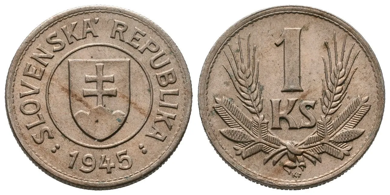 1 Koruna 1945
