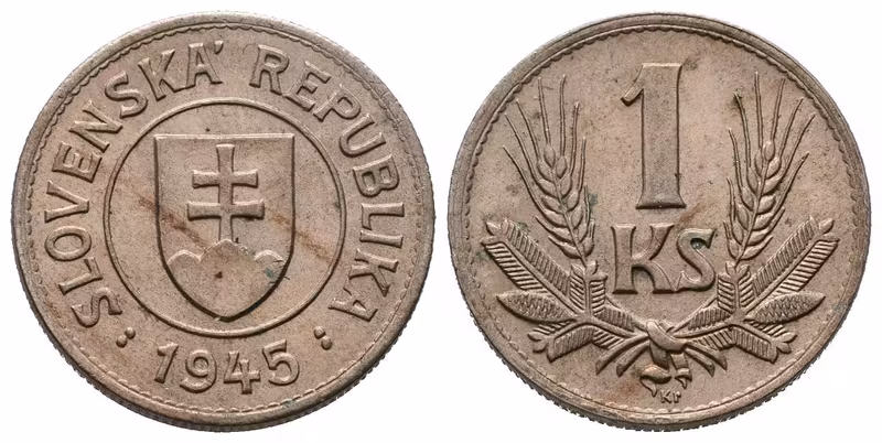 1 Koruna 1945