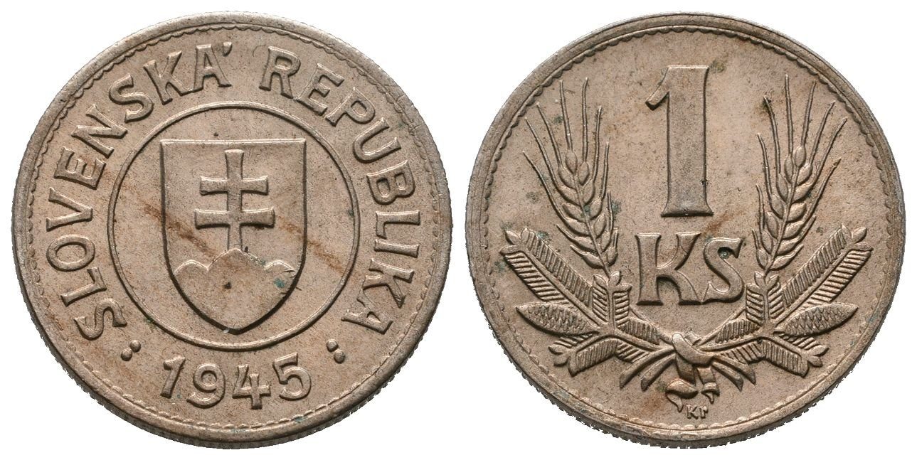 1 Koruna 1945