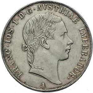Konvenční měna, 1848 - 1857 — 1