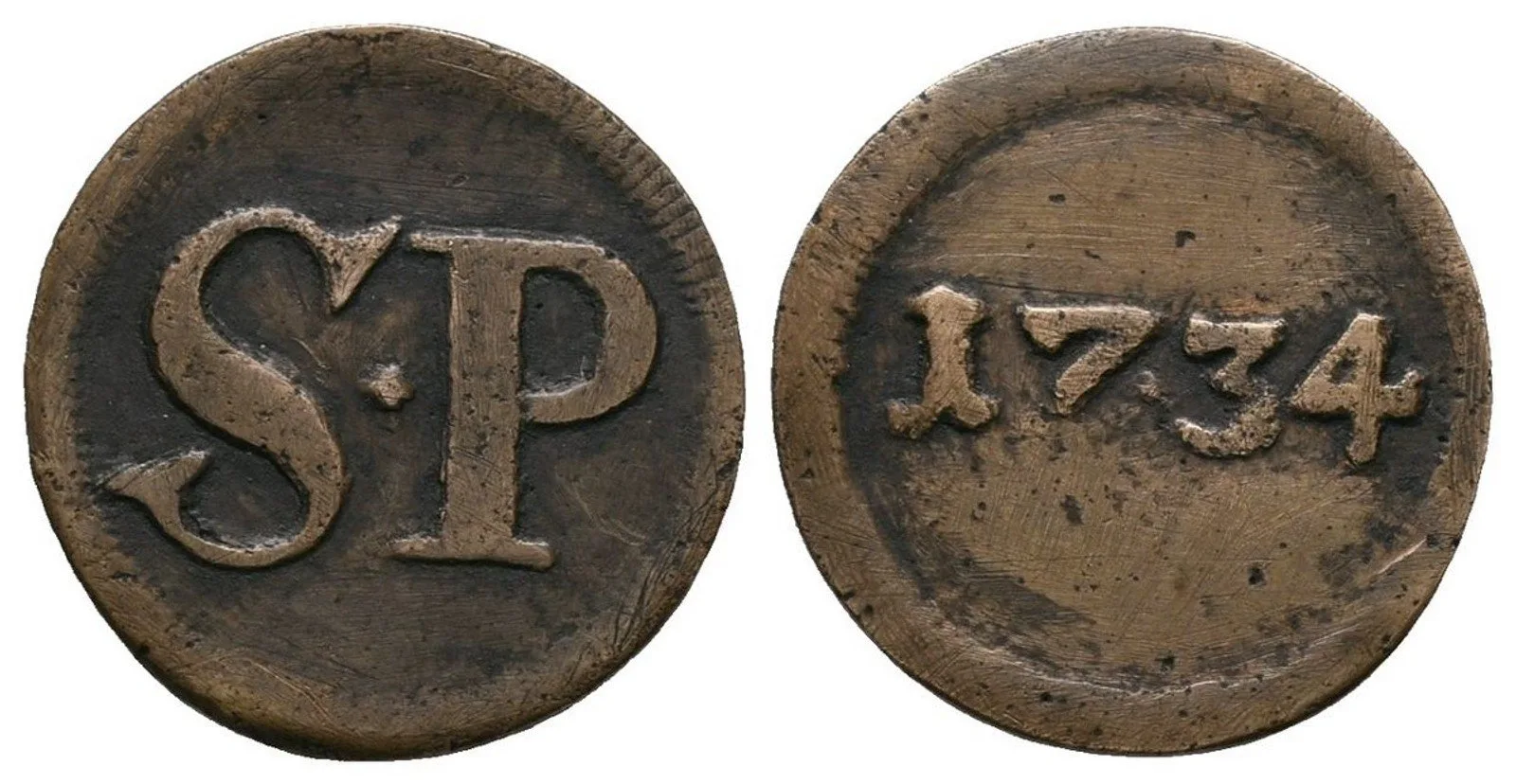 Početní peníze, žetony a známky — 1
