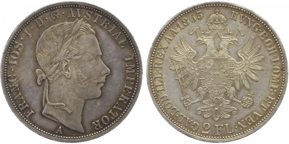Rakouská a spolková měna, 1857 - 1892 — 1