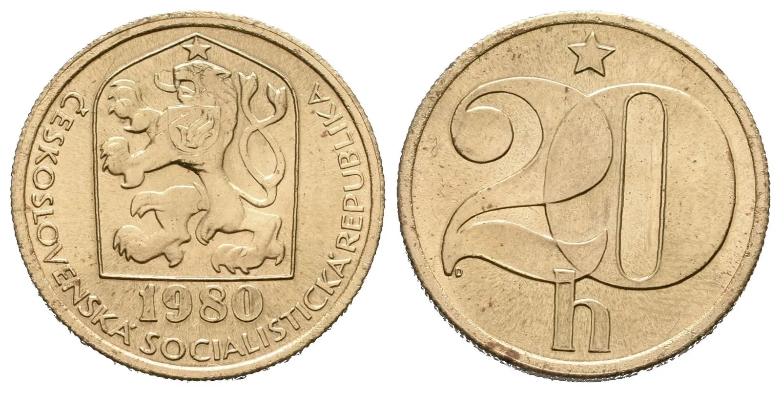 20 Haléř 1980