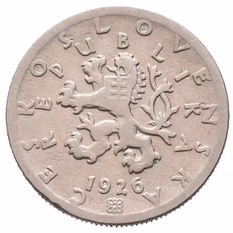 50 Haléř 1926, patina, rysky a hranky_RR!